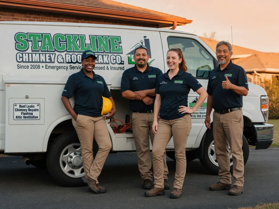 Chimney flashing repair company in Saint Charles, IA